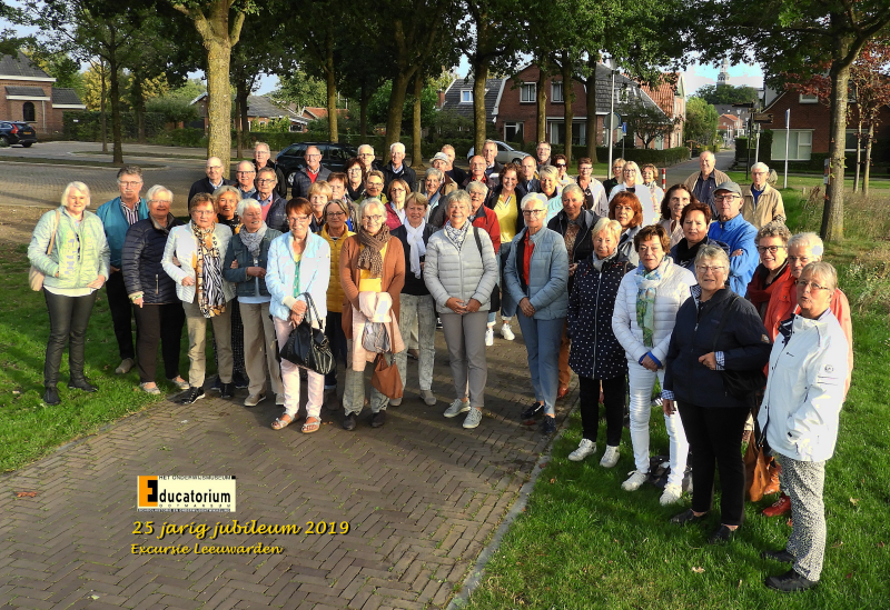 Bekijk detail van "Vrijwilligers van het Educatorium op 'schoolreisje' naar Leeuwarden."