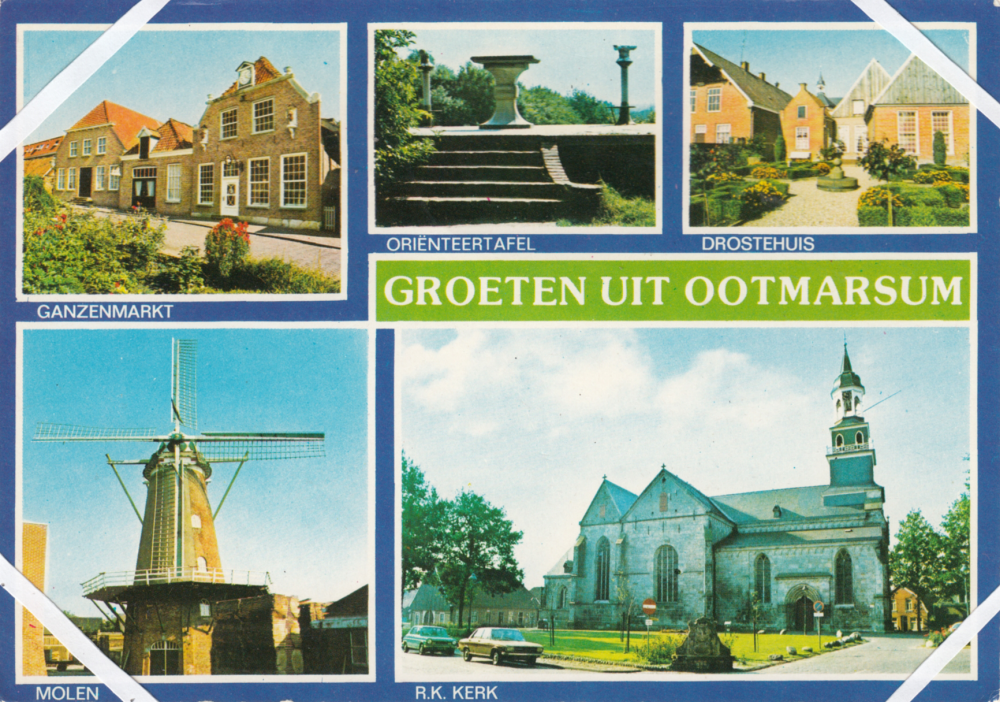 Bekijk detail van "Verzamelansichtkaart van Ootmarsum."