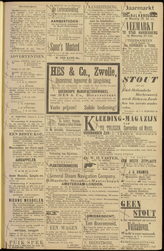 Bekijk detail van "Dedemsvaartsche Courant 26/7/1890 pagina 3 van 4<br xmlns:atlantis="urn:atlantis" />"