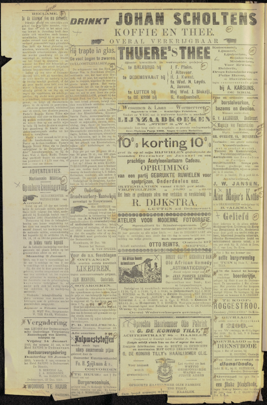 Bekijk detail van "Dedemsvaartsche Courant 1/1/1910 pagina 6 van 6<br xmlns:atlantis="urn:atlantis" />"