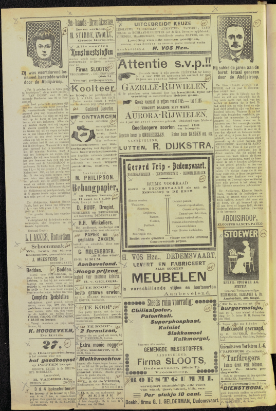 Bekijk detail van "Dedemsvaartsche Courant 23/4/1910 pagina 6 van 6<br xmlns:atlantis="urn:atlantis" />"