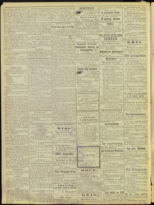 Bekijk detail van "Dedemsvaartsche Courant 4/6/1910 pagina 2 van 4<br xmlns:atlantis="urn:atlantis" />"