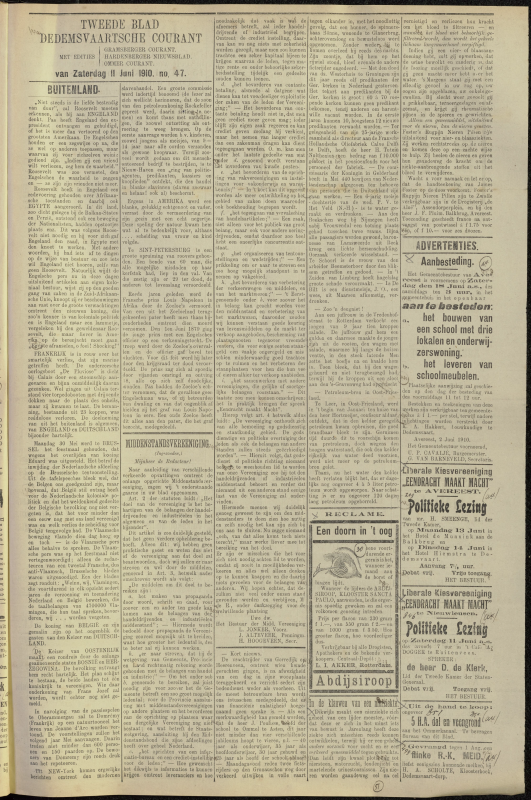 Bekijk detail van "Dedemsvaartsche Courant 11/6/1910 pagina 5 van 6<br xmlns:atlantis="urn:atlantis" />"