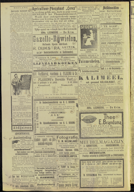 Bekijk detail van "Dedemsvaartsche Courant 18/6/1910 pagina 6 van 6<br xmlns:atlantis="urn:atlantis" />"