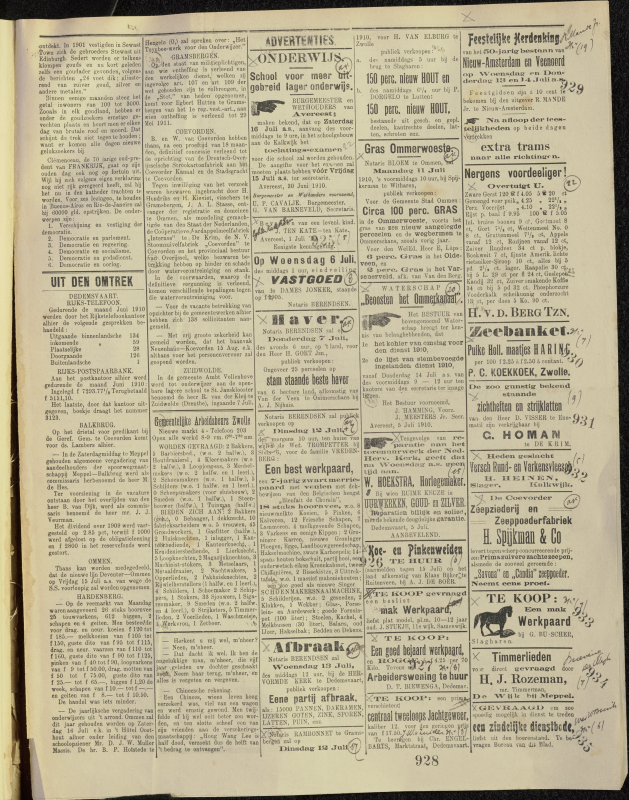 Bekijk detail van "Dedemsvaartsche Courant 6/7/1910 pagina 3 van 6<br xmlns:atlantis="urn:atlantis" />"