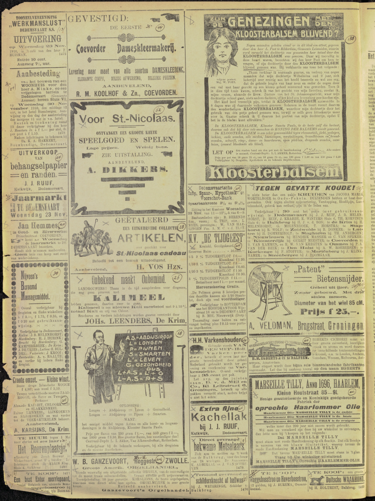 Bekijk detail van "Dedemsvaartsche Courant 19/11/1910 pagina 4 van 6<br xmlns:atlantis="urn:atlantis" />"