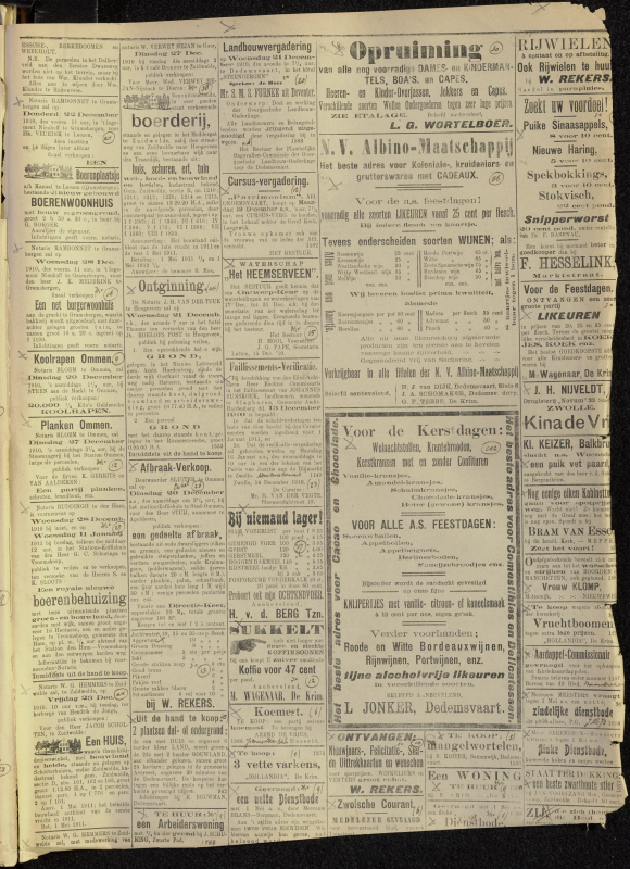 Bekijk detail van "Dedemsvaartsche Courant 17/12/1910 pagina 3 van 6<br xmlns:atlantis="urn:atlantis" />"
