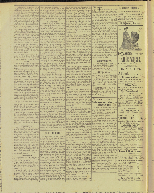 Bekijk detail van "Dedemsvaartsche Courant 22/4/1911 pagina 6 van 8<br xmlns:atlantis="urn:atlantis" />"