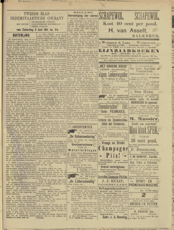 Bekijk detail van "Dedemsvaartsche Courant 3/6/1911 pagina 5 van 6<br xmlns:atlantis="urn:atlantis" />"