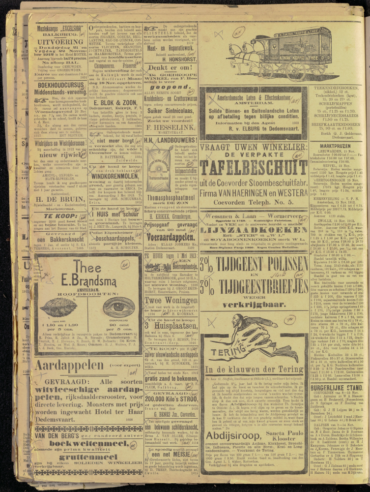 Bekijk detail van "Dedemsvaartsche Courant 20/11/1912 pagina 4 van 4<br xmlns:atlantis="urn:atlantis" />"