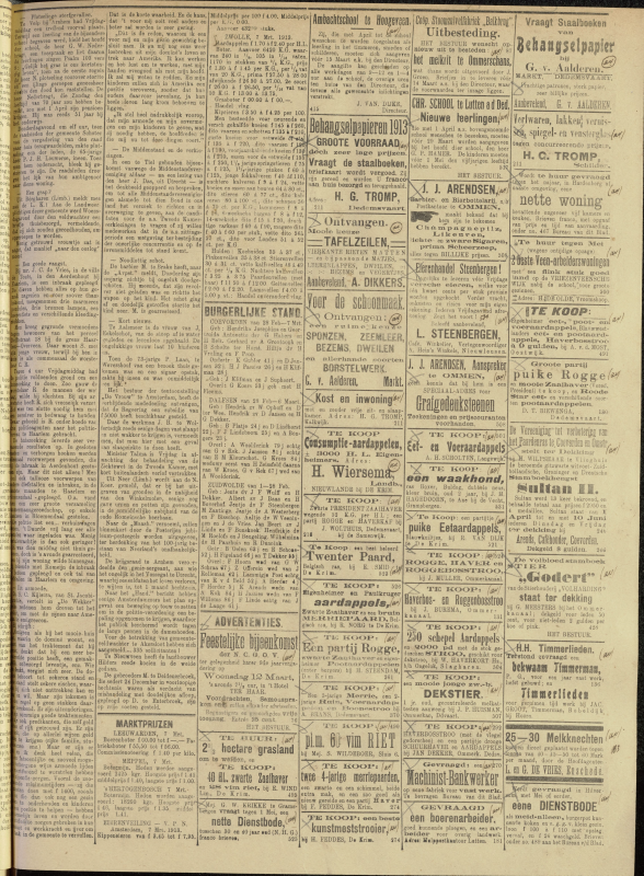 Bekijk detail van "Dedemsvaartsche Courant 12/3/1913 pagina 3 van 4<br xmlns:atlantis="urn:atlantis" />"