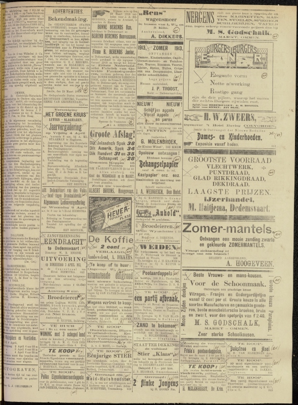 Bekijk detail van "Dedemsvaartsche Courant 2/4/1913 pagina 3 van 4<br xmlns:atlantis="urn:atlantis" />"