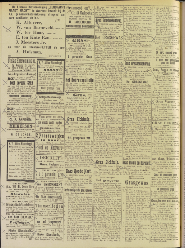 Bekijk detail van "Dedemsvaartsche Courant 25/6/1913 pagina 4 van 4<br xmlns:atlantis="urn:atlantis" />"