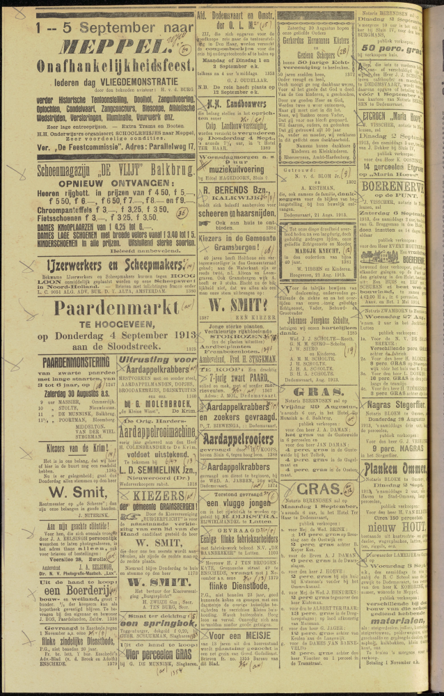 Bekijk detail van "Dedemsvaartsche Courant 27/8/1913 pagina 4 van 4<br xmlns:atlantis="urn:atlantis" />"