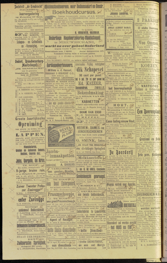 Bekijk detail van "Dedemsvaartsche Courant 24/9/1913 pagina 4 van 4<br xmlns:atlantis="urn:atlantis" />"