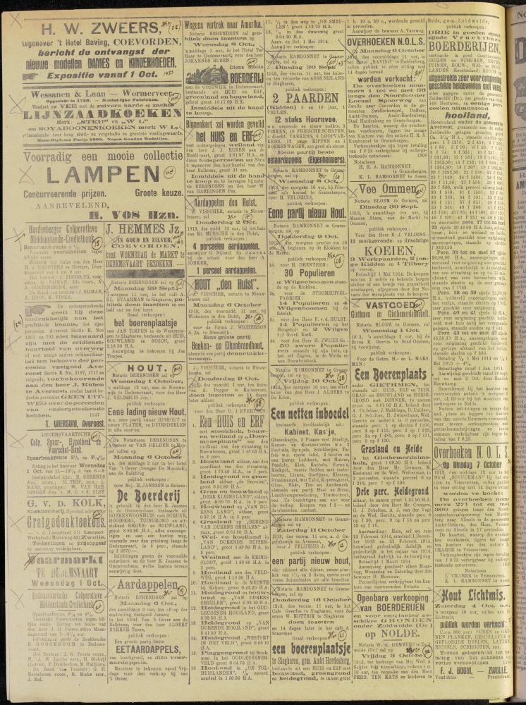 Bekijk detail van "Dedemsvaartsche Courant 27/9/1913 pagina 4 van 4<br xmlns:atlantis="urn:atlantis" />"
