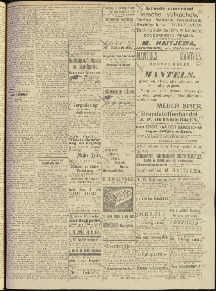 Bekijk detail van "Dedemsvaartsche Courant 22/10/1913 pagina 3 van 4<br xmlns:atlantis="urn:atlantis" />"