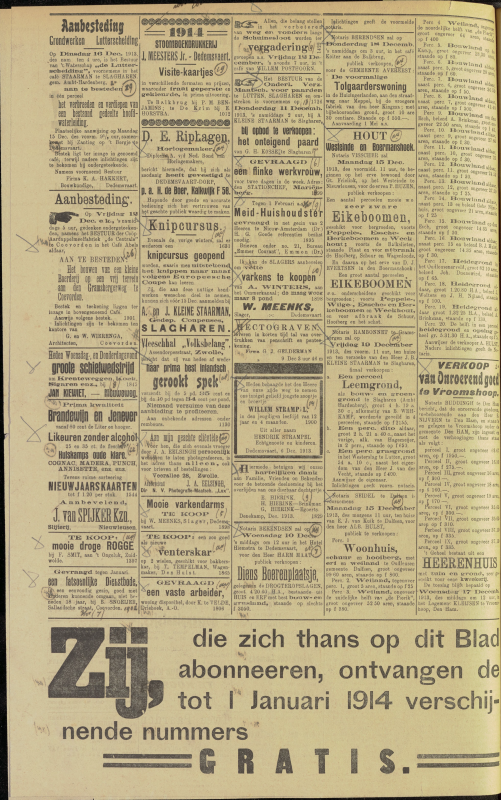 Bekijk detail van "Dedemsvaartsche Courant 10/12/1913 pagina 4 van 4<br xmlns:atlantis="urn:atlantis" />"