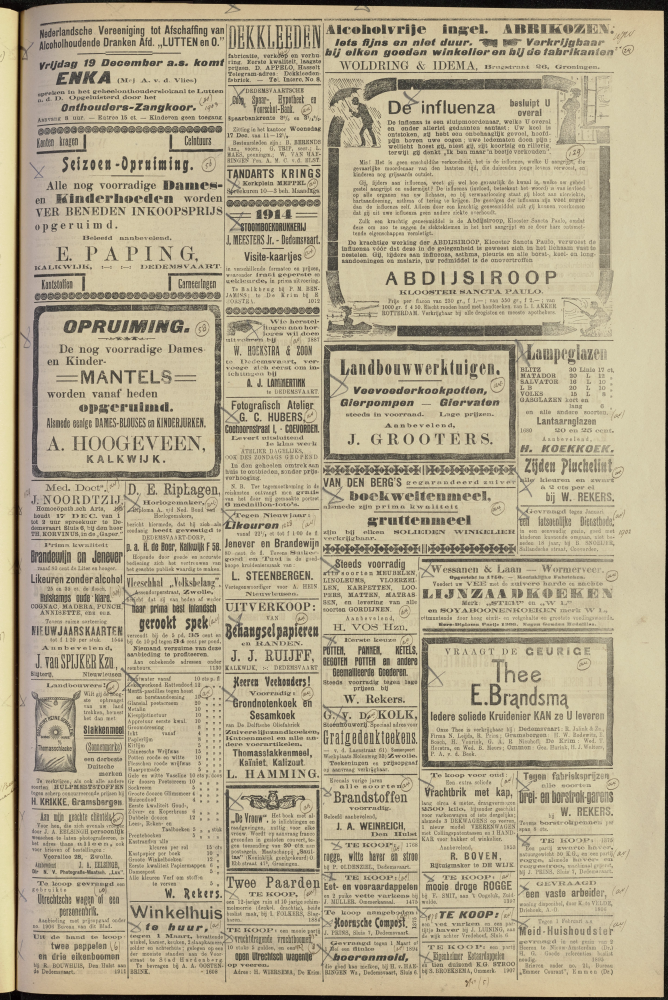 Bekijk detail van "Dedemsvaartsche Courant 13/12/1913 pagina 3 van 4<br xmlns:atlantis="urn:atlantis" />"