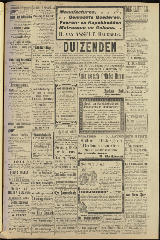 Bekijk detail van "Dedemsvaartsche Courant 24/1/1914 pagina 3 van 4<br xmlns:atlantis="urn:atlantis" />"