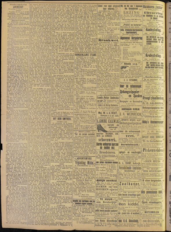 Bekijk detail van "Dedemsvaartsche Courant 21/3/1914 pagina 2 van 4<br xmlns:atlantis="urn:atlantis" />"
