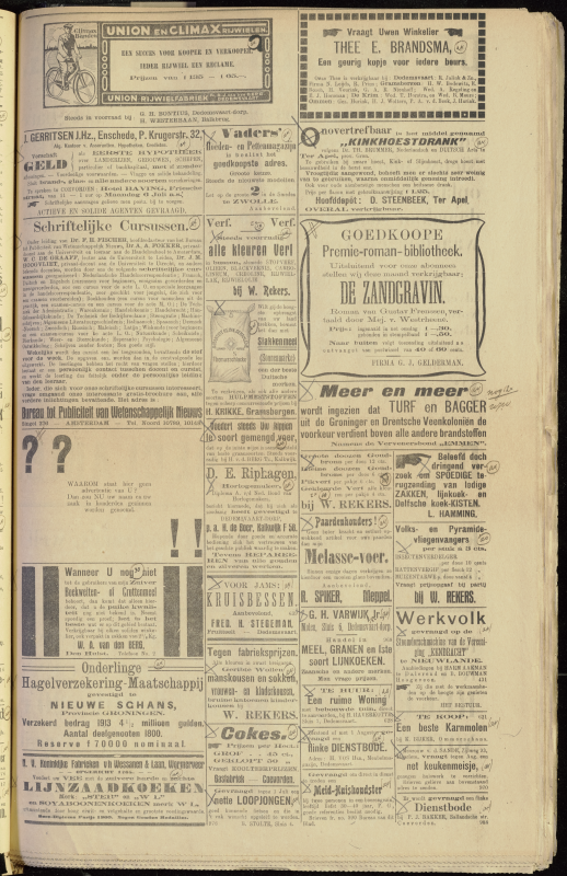 Bekijk detail van "Dedemsvaartsche Courant 27/6/1914 pagina 3 van 8<br xmlns:atlantis="urn:atlantis" />"