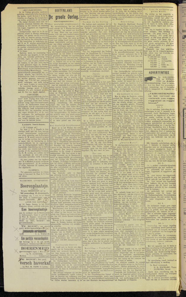 Bekijk detail van "Dedemsvaartsche Courant 16/12/1914 pagina 2 van 8<br xmlns:atlantis="urn:atlantis" />"