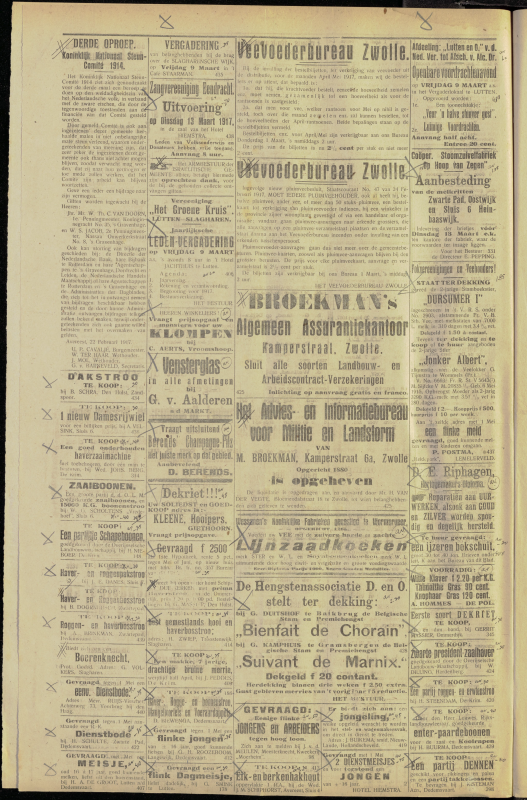 Bekijk detail van "Dedemsvaartsche Courant 7/3/1917 pagina 4 van 4<br xmlns:atlantis="urn:atlantis" />"