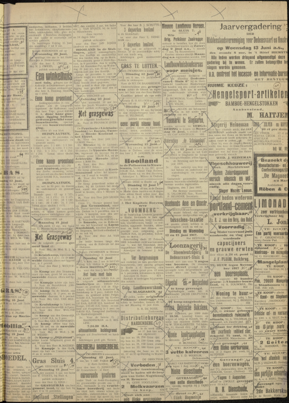 Bekijk detail van "Dedemsvaartsche Courant 9/6/1917 pagina 3 van 4<br xmlns:atlantis="urn:atlantis" />"