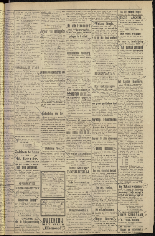 Bekijk detail van "Dedemsvaartsche Courant 4/8/1917 pagina 3 van 4<br xmlns:atlantis="urn:atlantis" />"