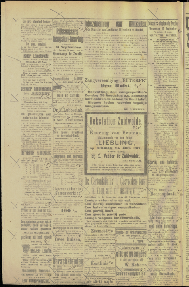 Bekijk detail van "Dedemsvaartsche Courant 15/8/1917 pagina 4 van 4<br xmlns:atlantis="urn:atlantis" />"