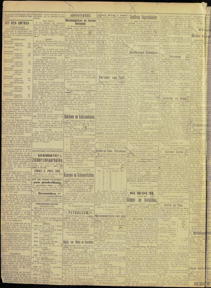 Bekijk detail van "Dedemsvaartsche Courant 13/10/1917 pagina 2 van 4<br xmlns:atlantis="urn:atlantis" />"