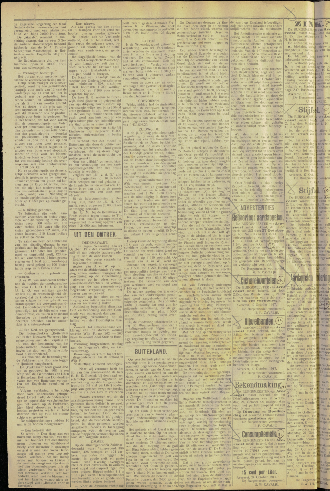 Bekijk detail van "Dedemsvaartsche Courant 24/10/1917 pagina 2 van 4<br xmlns:atlantis="urn:atlantis" />"