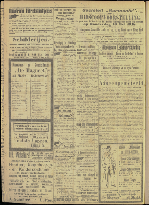 Bekijk detail van "Dedemsvaartsche Courant 11/5/1918 pagina 4 van 4<br xmlns:atlantis="urn:atlantis" />"