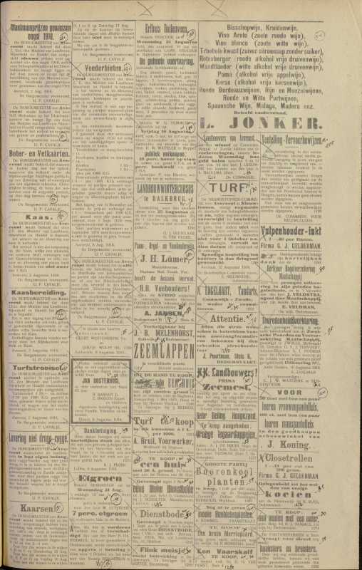 Bekijk detail van "Dedemsvaartsche Courant 14/8/1918 pagina 3 van 4<br xmlns:atlantis="urn:atlantis" />"