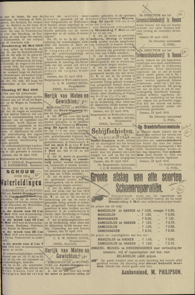 Bekijk detail van "Dedemsvaartsche Courant 26/4/1919 pagina 3 van 8<br xmlns:atlantis="urn:atlantis" />"