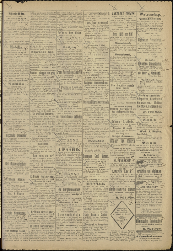 Bekijk detail van "Dedemsvaartsche Courant 26/4/1919 pagina 7 van 8<br xmlns:atlantis="urn:atlantis" />"