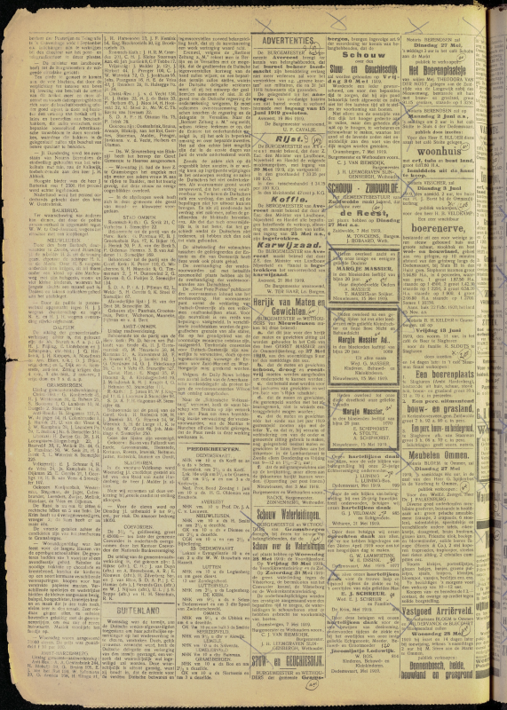 Bekijk detail van "Dedemsvaartsche Courant 24/5/1919 pagina 2 van 4<br xmlns:atlantis="urn:atlantis" />"