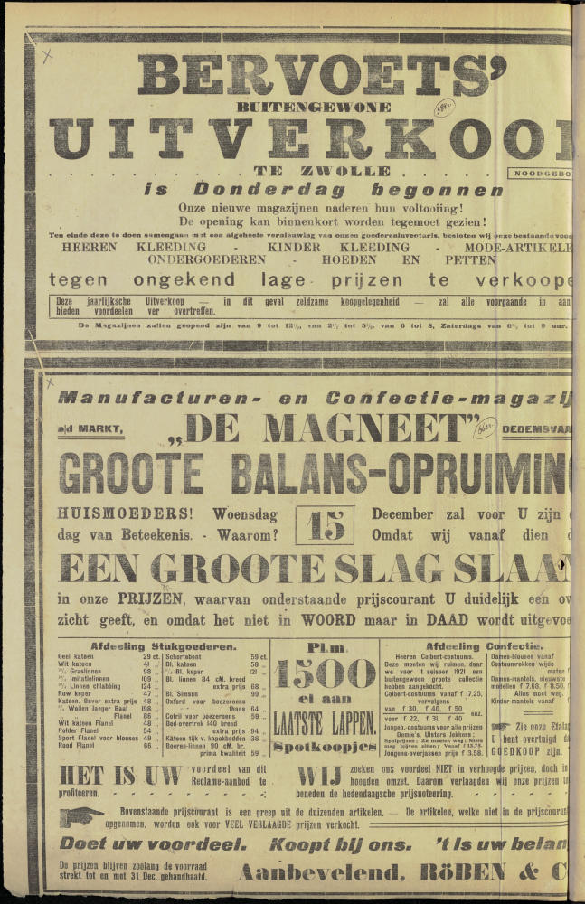 Bekijk detail van "Dedemsvaartsche Courant 11/12/1920 pagina 6 van 6<br xmlns:atlantis="urn:atlantis" />"