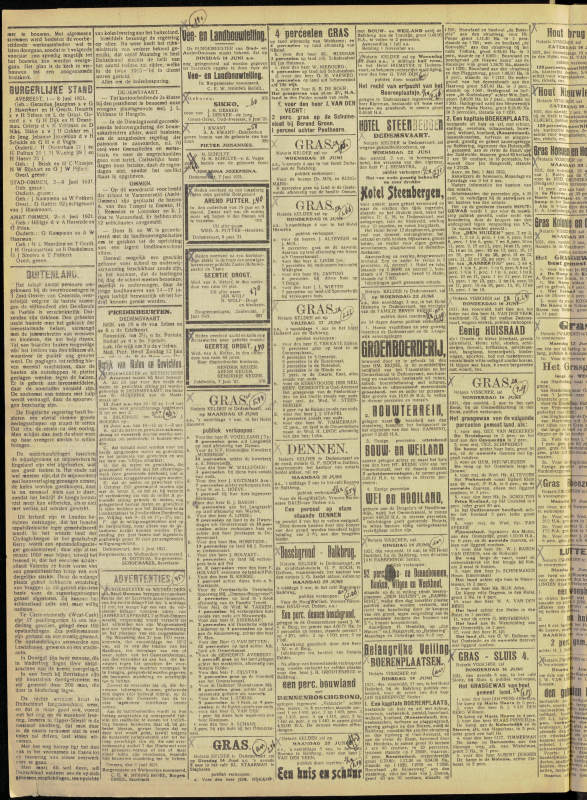 Bekijk detail van "Dedemsvaartsche Courant 11/6/1921 pagina 2 van 4<br xmlns:atlantis="urn:atlantis" />"