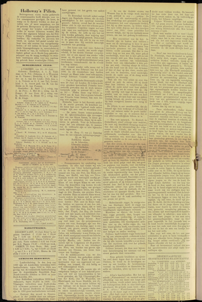 Bekijk detail van "Dedemsvaartsche Courant 27/6/1891 pagina 4 van 4<br xmlns:atlantis="urn:atlantis" />"