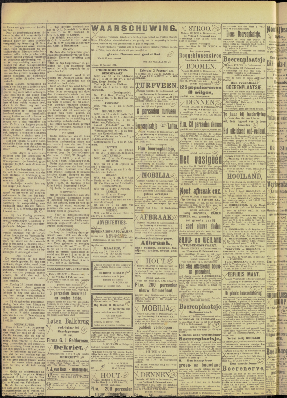 Bekijk detail van "Dedemsvaartsche Courant 2/2/1924 pagina 2 van 4<br xmlns:atlantis="urn:atlantis" />"