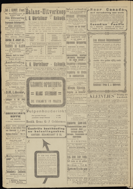 Bekijk detail van "Dedemsvaartsche Courant 13/1/1926 pagina 4 van 4<br xmlns:atlantis="urn:atlantis" />"