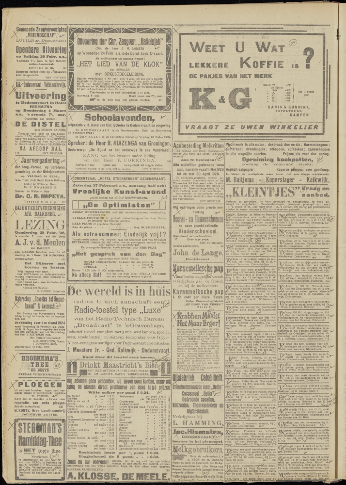 Bekijk detail van "Dedemsvaartsche Courant 24/2/1926 pagina 4 van 4<br xmlns:atlantis="urn:atlantis" />"