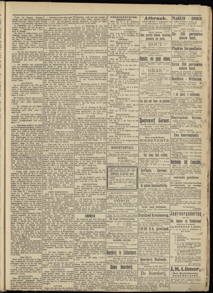 Bekijk detail van "Dedemsvaartsche Courant 29/5/1926 pagina 3 van 8<br xmlns:atlantis="urn:atlantis" />"