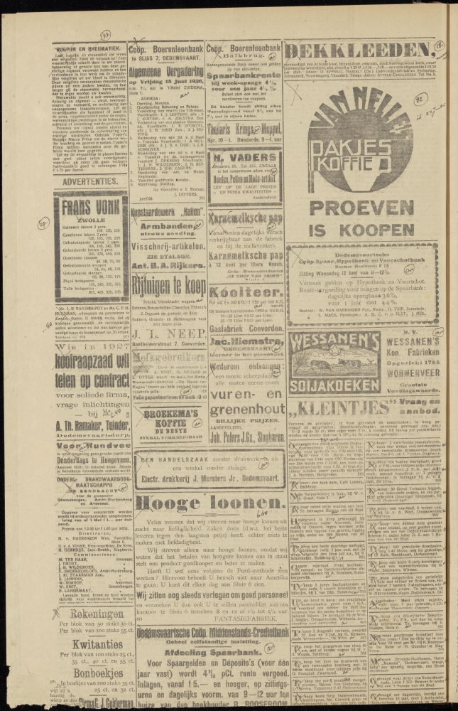 Bekijk detail van "Dedemsvaartsche Courant 12/6/1926 pagina 8 van 8<br xmlns:atlantis="urn:atlantis" />"