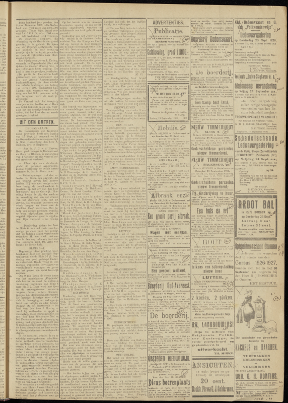 Bekijk detail van "Dedemsvaartsche Courant 22/9/1926 pagina 3 van 4<br xmlns:atlantis="urn:atlantis" />"