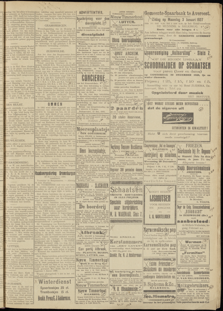 Bekijk detail van "Dedemsvaartsche Courant 29/12/1926 pagina 3 van 4<br xmlns:atlantis="urn:atlantis" />"