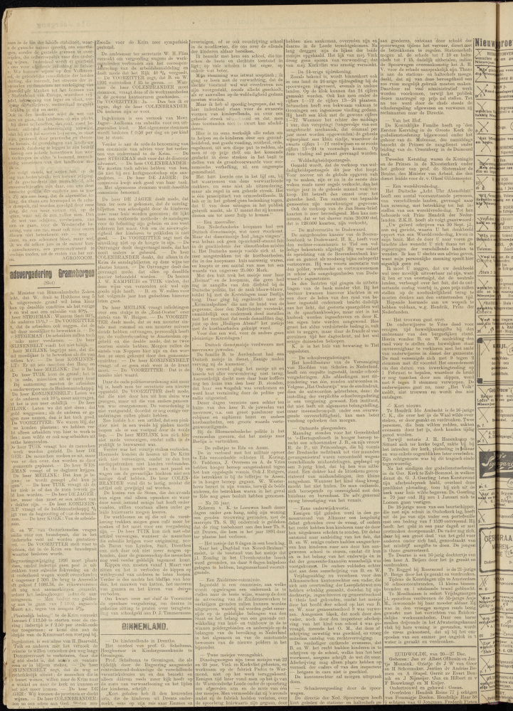Bekijk detail van "Dedemsvaartsche Courant 1/1/1927 pagina 2 van 8<br xmlns:atlantis="urn:atlantis" />"
