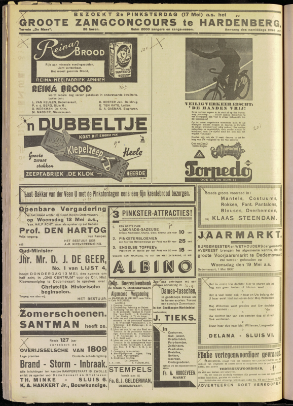 Bekijk detail van "Dedemsvaartsche Courant <span class="highlight">12</span>/5/1937 pagina 4 van 8<br xmlns:atlantis="urn:atlantis" />"